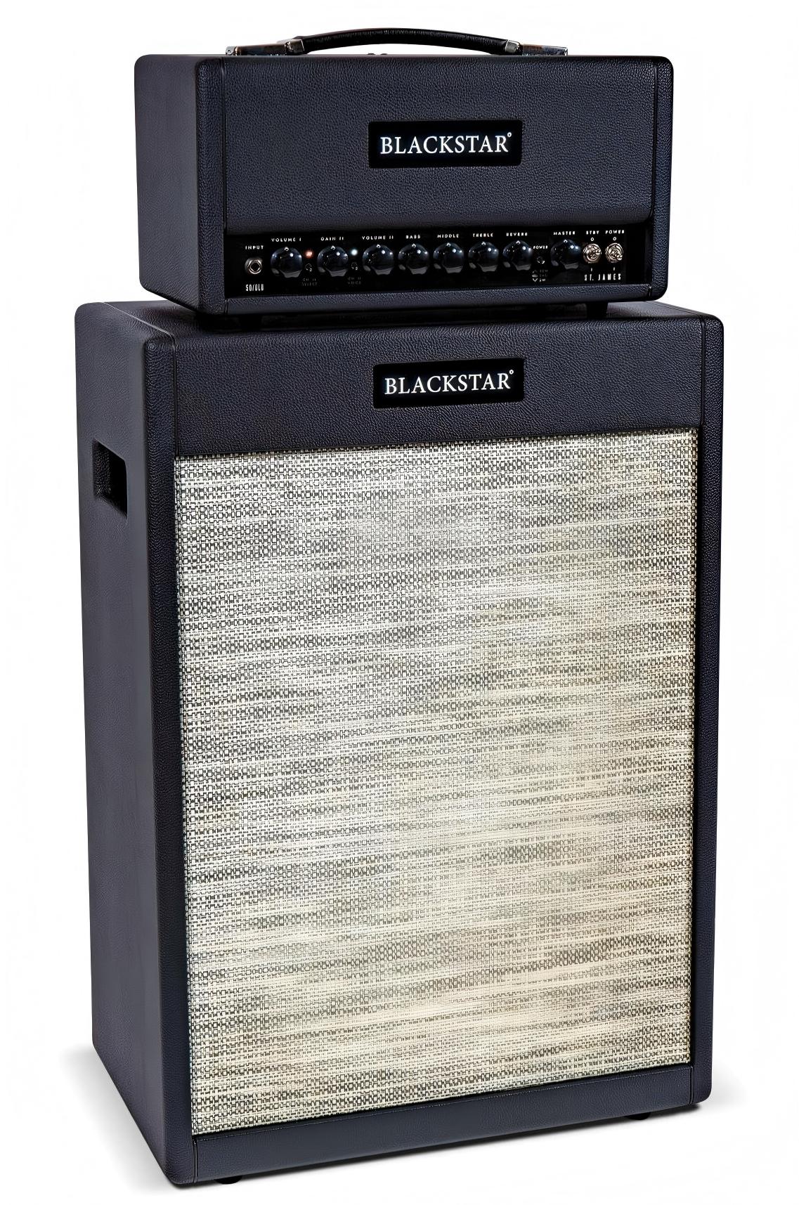 Blackstar St. James 50 6L6 Head 与 212VOC Black 箱体